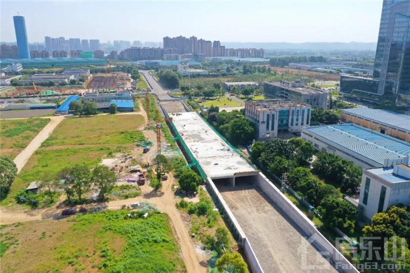 乐高大道（迎宾道路至龙安路）7月工程进度
