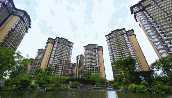 邦泰滨河湾实景图