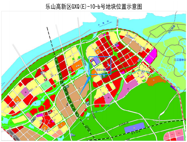 乐山高新区GXQ（E）-10-b号地块