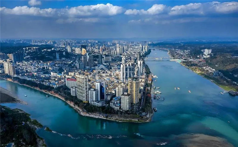 乐山城市，图片来源于网络