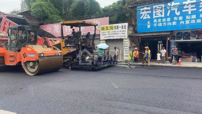 乐山通棉路施工进度 乐山通棉路施工进度