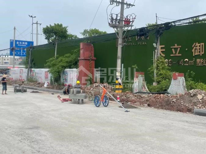 乐山通棉路施工进度 乐山通棉路施工进度