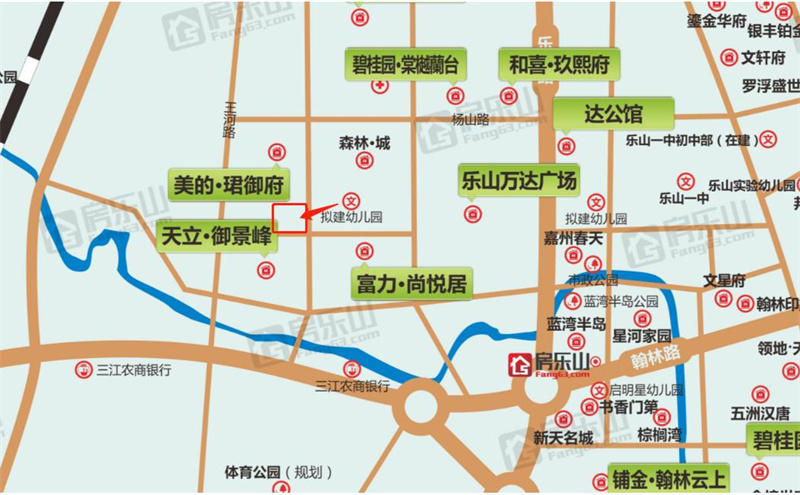 乐山实验幼儿园万达分园位置 乐山实验幼儿园万达分园位置