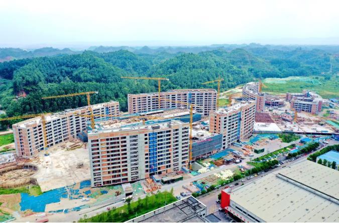 乐山市新区医院工程进度 乐山市新区医院工程进度