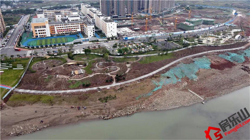滨河公园实景图 滨河公园实景图