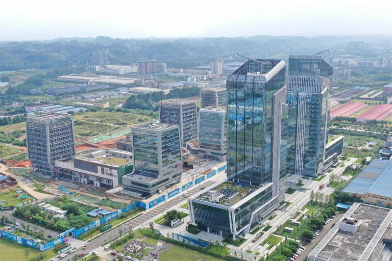 乐山高新区双子塔 乐山高新区双子塔