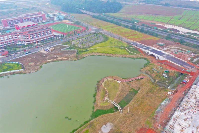 乐山高新区小铜河生态文化公园 乐山高新区小铜河生态文化公园