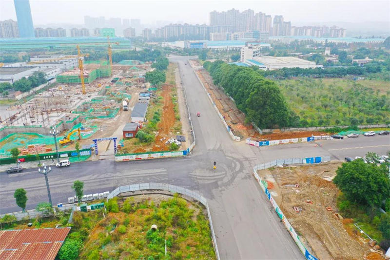 乐山高新区乐高大道(迎宾大道至龙安路) 乐山高新区乐高大道(迎宾大道至龙安路)
