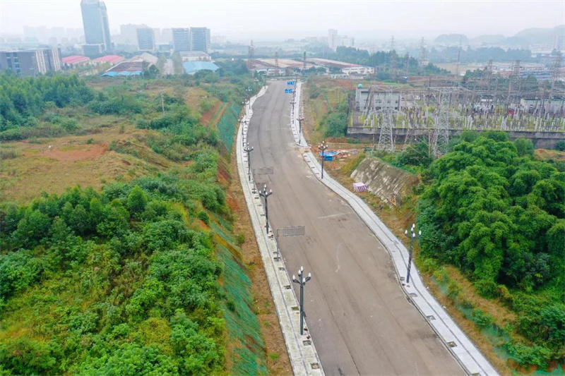 乐山高新区天合路至太安路段 乐山高新区天合路至太安路段