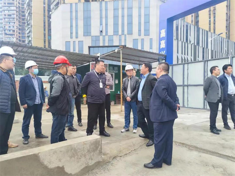 加快建设！调研乐山高新区城市综合体(乐活中心)项目