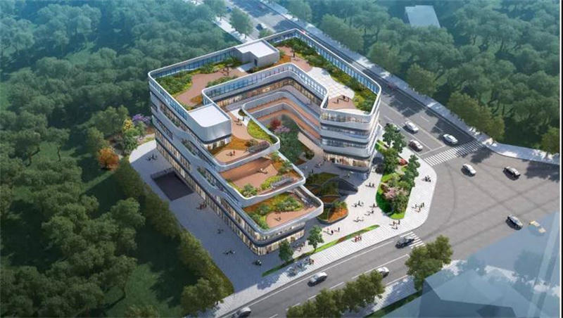 乐山高新区乐活中心效果图 乐山高新区乐活中心效果图