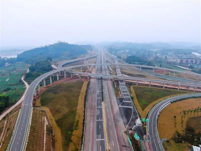航拍成乐高速公路 航拍成乐高速公路
