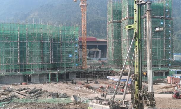 金叶公园里工程进度图 金叶公园里工程进度图