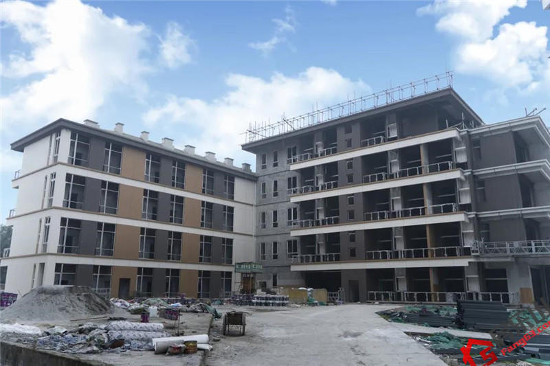 峨眉领地莲花湖工程进度图 峨眉领地莲花湖工程进度图