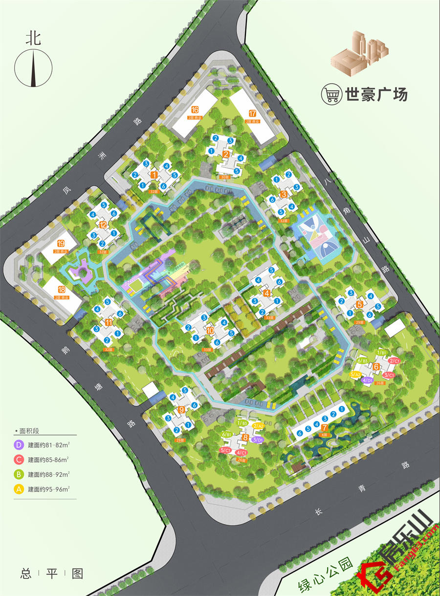 楼栋图 楼栋图