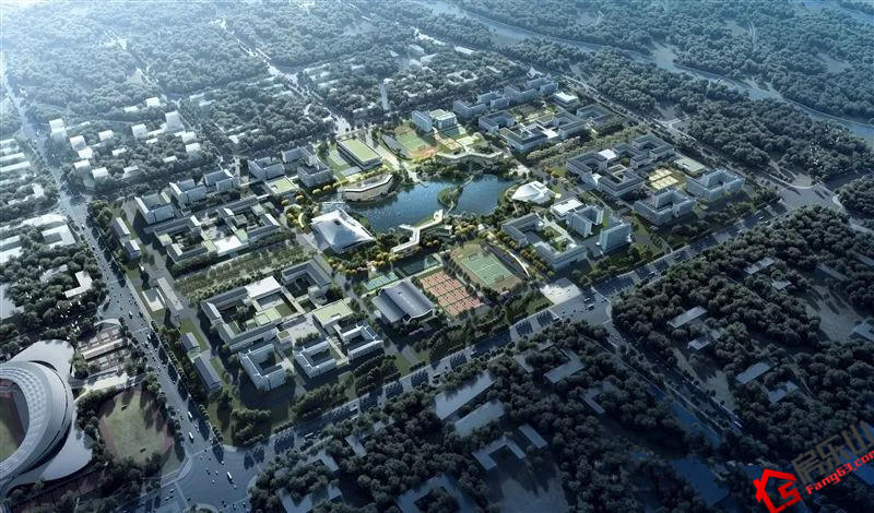 大学城一期效果图 大学城一期效果图