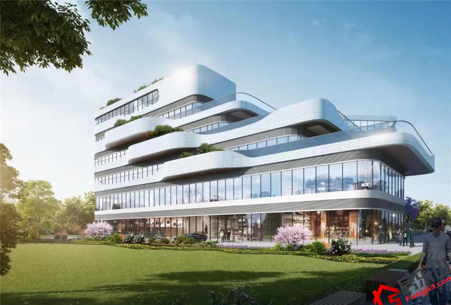 乐山国家高新区城市综合体效果图