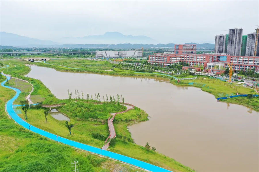 乐山小铜河湿地公园 乐山小铜河湿地公园