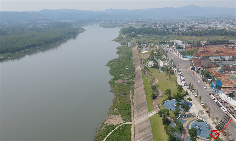 十里江湾实景图