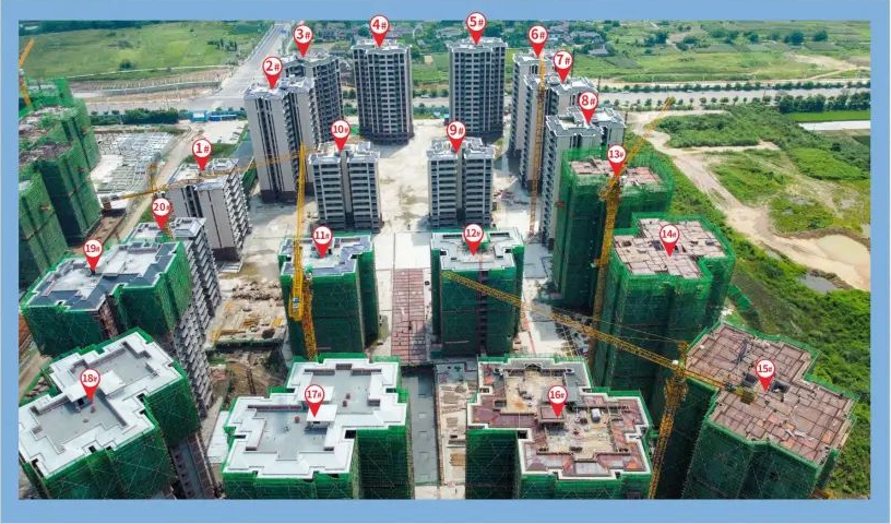 阳光天樾国际城工程进度图 阳光天樾国际城工程进度图