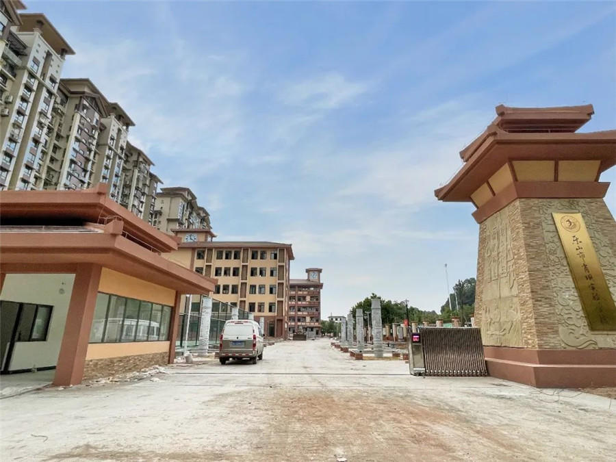 肖坝实验学校建设已进入尾声！滟澜洲家门口的教育配套