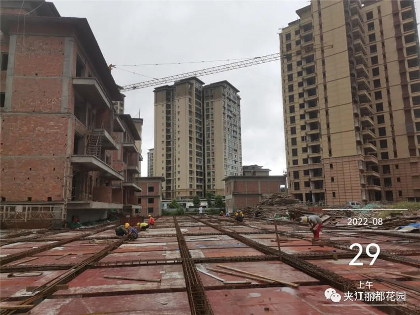 丽都花园工程进度 丽都花园工程进度