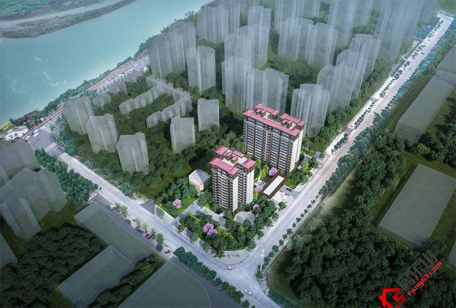 金智花苑效果图