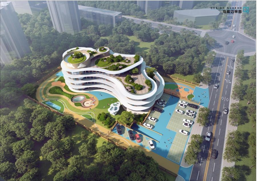 乐山市城北幼儿园青江第二幼儿园效果图 乐山市城北幼儿园青江第二幼儿园效果图