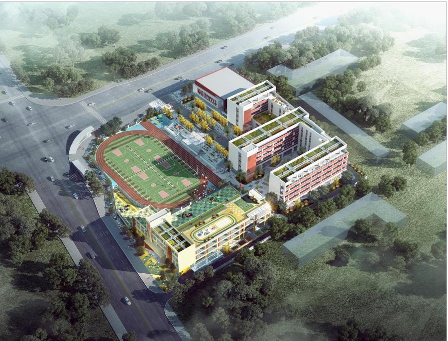 通江小学青江校区效果图 通江小学青江校区效果图