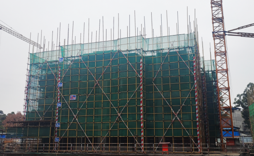青江悦城2号楼工程进度实拍