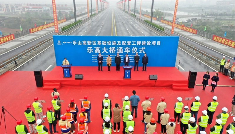 乐高大桥通车