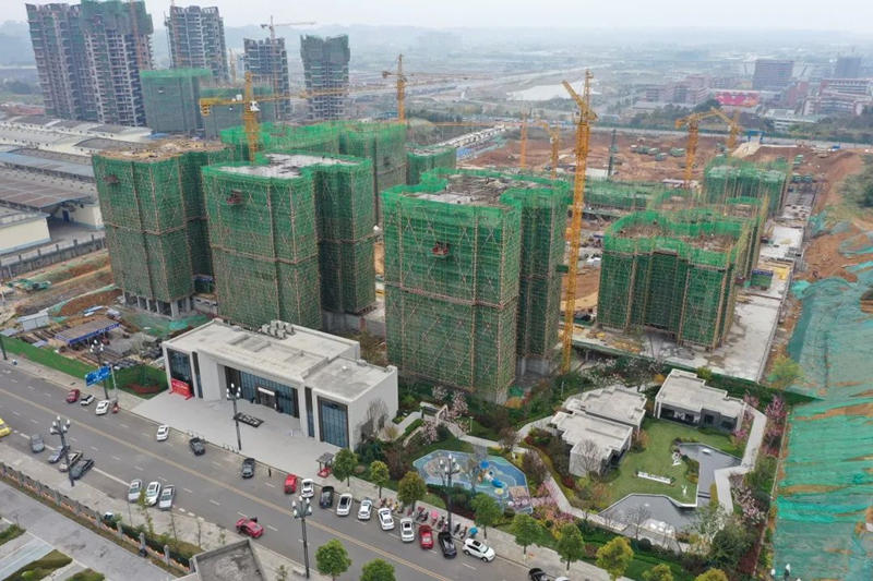 邦泰江山和鸣最新工程进度