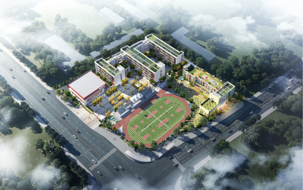 通江小学青江校区效果图 通江小学青江校区效果图