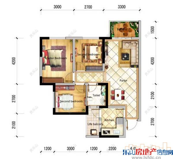 嘉州春天A户型图