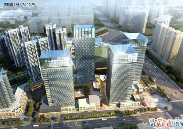乐山世豪广场效果图