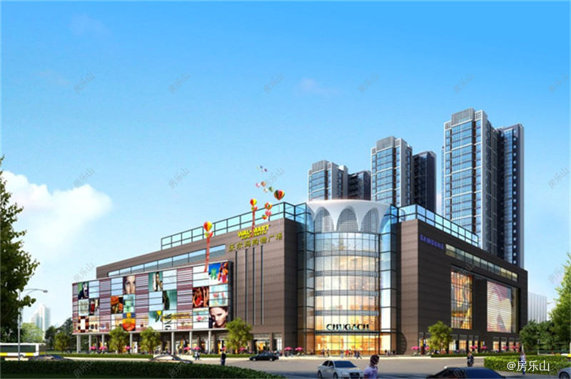 中天购物广场效果图