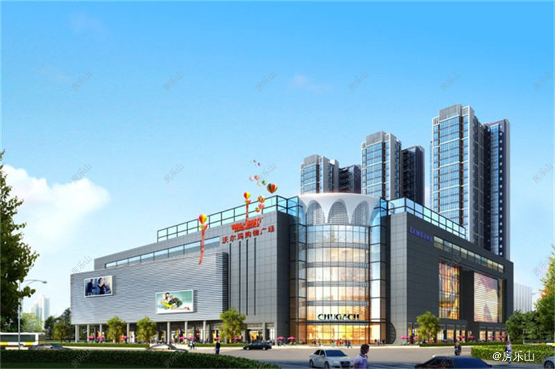 中天购物广场效果图