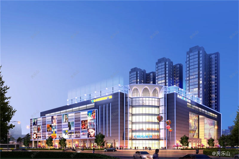 中天购物广场效果图