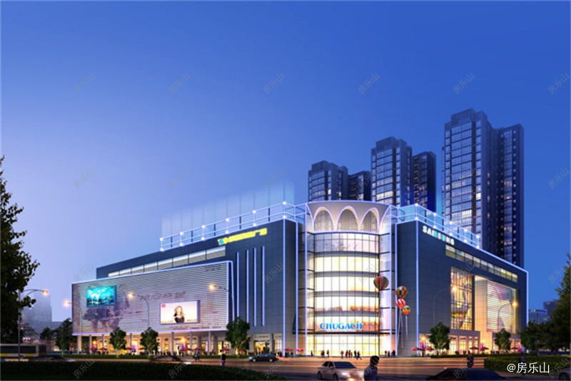 中天购物广场效果图