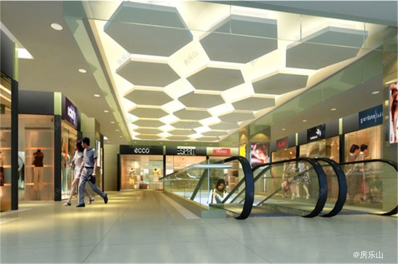 中天购物广场效果图