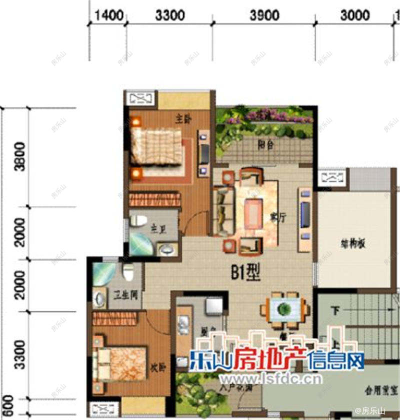 大千百汇·沐源欧城B1