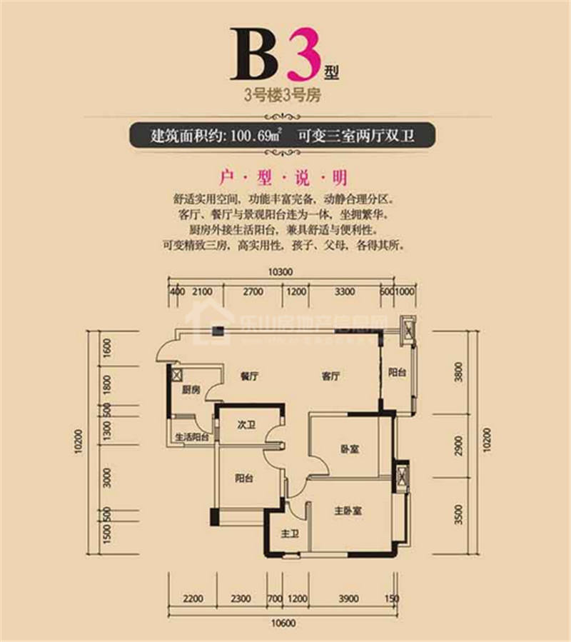 翡翠国际新天地B3