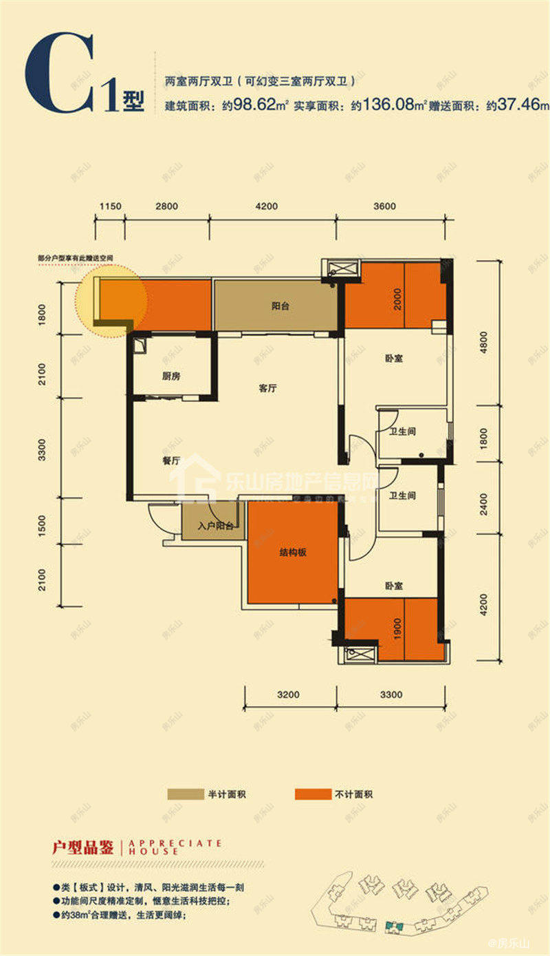 北城峰景三期C1