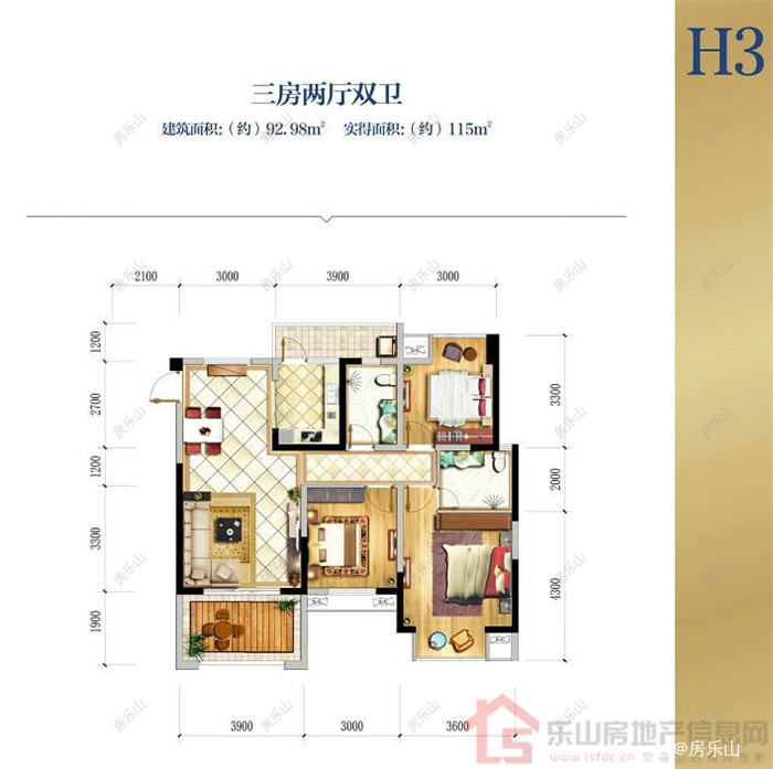 嘉州长卷天玺H3