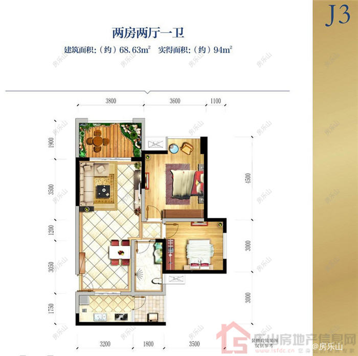 嘉州长卷天玺J3 四期