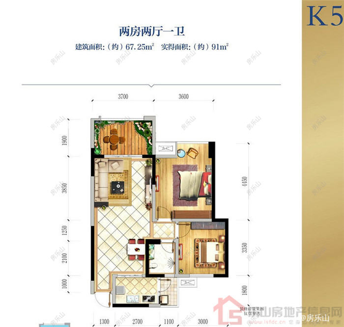 嘉州长卷天玺k5 四期