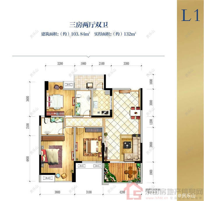 嘉州长卷天玺L1四期