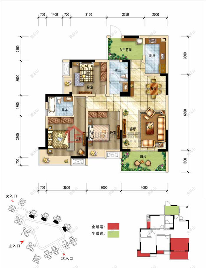 峨眉山月江岸社区E3