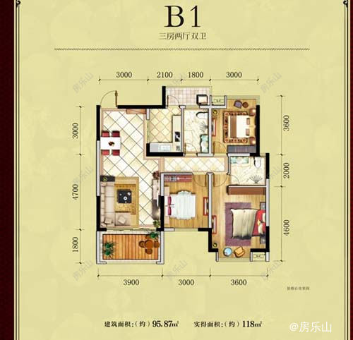 嘉州长卷天街B1