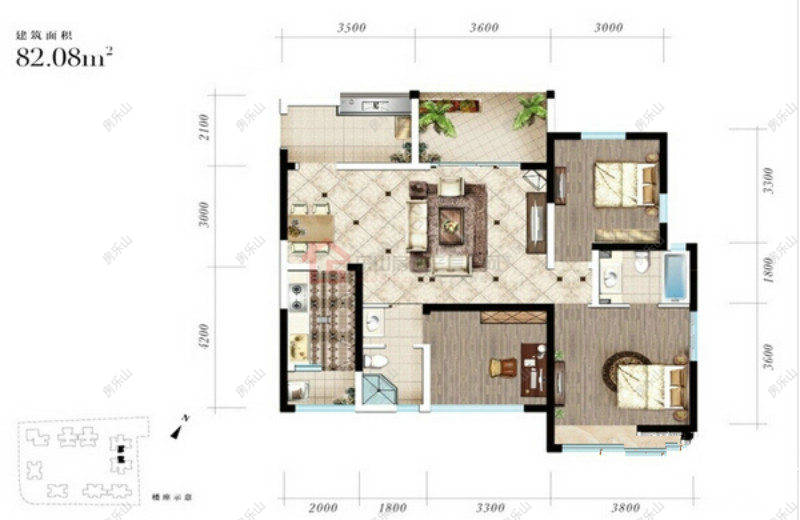 西湖香榭国际A2'